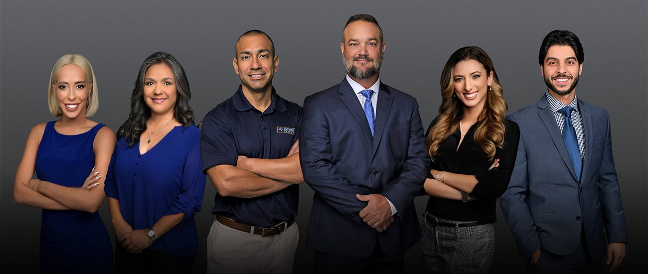 Attorneys with gray background